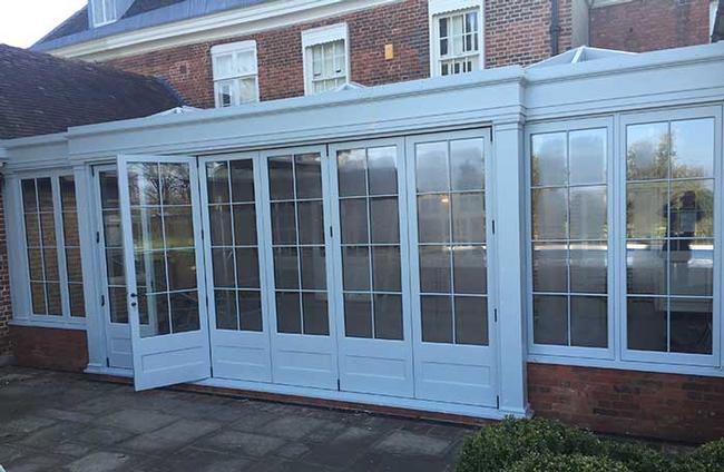 Building orangeries as part of our Landscaping services in Surrey